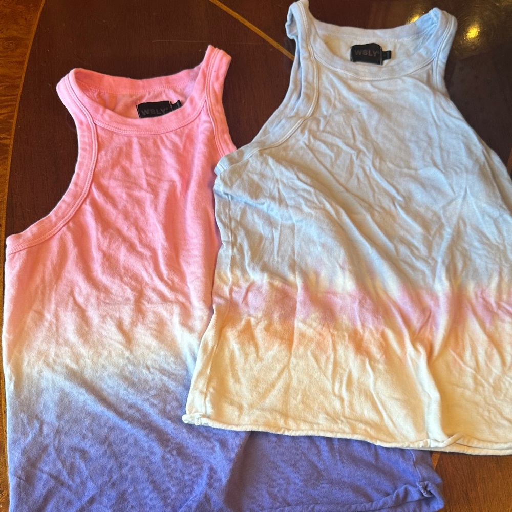 WSLY Tank Top bundle - Pink and Blue